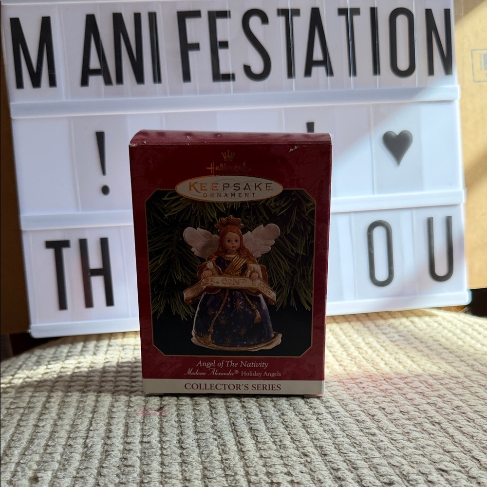Hallmark Keepsake Madame Alexander Angel Ornament 1999